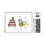 Cake and Rings Stamps