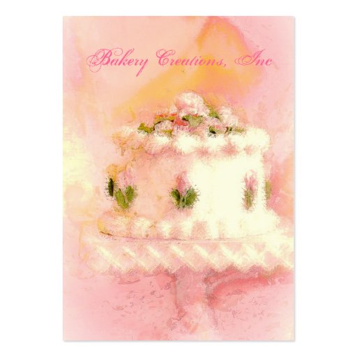 Cake Art I Business Card (front side)