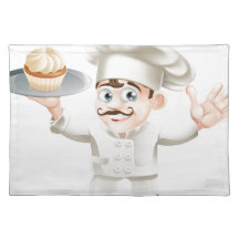 Cake baker placemats