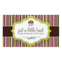 Cake Ball Business Cards