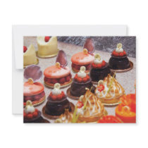 Cake - Bellagio - Le Dessert Custom Invitation