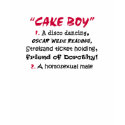 Cake Boy t-shirts by whupsadaisy Cake Boy t-shirts