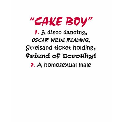 Cake Boy Tshirts by whupsadaisy