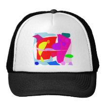 Cake Daytime Party School Pool Walk Trucker Hat
