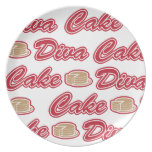Cake Diva Plate
