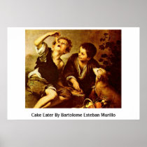 Cake Eater By Bartolome Esteban Murillo Print