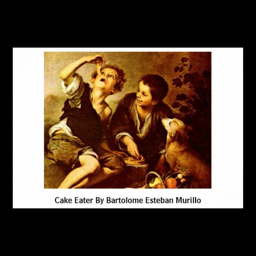 Cake Eater By Bartolome Esteban Murillo Print