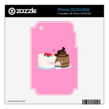 Cake Family iPhone 3GS Skin
