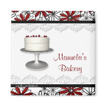 Cake Flower Border Magnet by StarStock Cake Flower Border Magnet