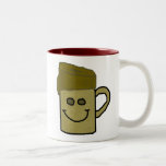 Cake in a cup coffee mug
