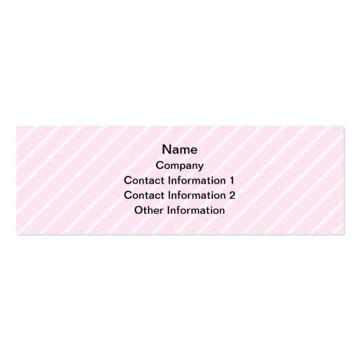 Cake in Light Purple on Pink. Business Card Template