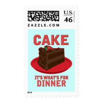 Cake, It's What's For DInner Stamps