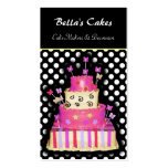 Cake makers business Cards business cards