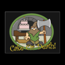 Cake or Death Postcards