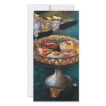 Cake - Petit four's Anyone? Custom Photo Card
