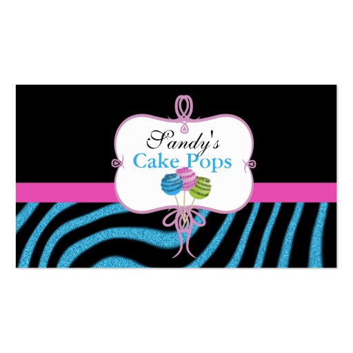 cake pop business cards (front side)
