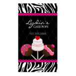 Cake Pops Bakery Business Cards
