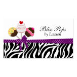 Cake Pops Business Cards