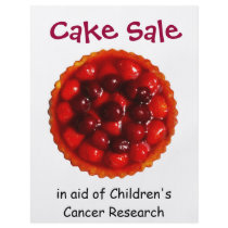 Cake Sale for Charity Flyer