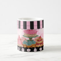cake shop sweet treat mug with cupcakes mugs