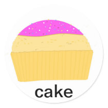 Cake stickers childs