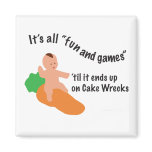 Cake Wrecks Fun &amp; Games Magnet