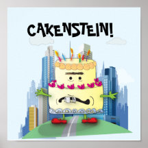 Cakenstein! Poster