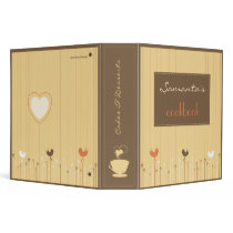 Cakes & Desserts Cookbook Binder