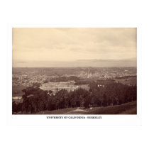 Cal Berkeley Campus Photo 1888 posters