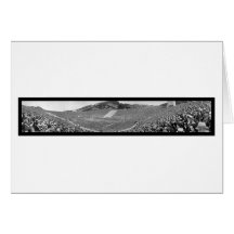 Cal Stanford Big Game Football Photo 1930 Greeting Card