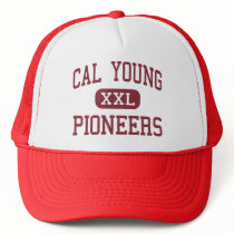 Cal Young - Pioneers - Middle - Eugene Oregon hats