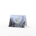 Cala Lilly Thank You Blue Swirls - 2 cards