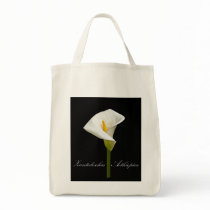 Cala Lily grocery bag organic