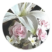 Cala Lily Wedding Sticker