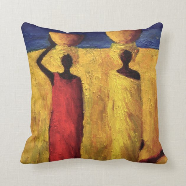 Calabash Girls 1991 Throw Pillow-0