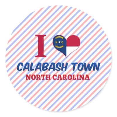 Calabash town, North Carolina Stickers from Zazzle.calabash town 