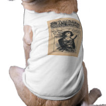 Calamity Jane - Western Dime - Vintage pet clothing by scenesfromthepast Calamity Jane - Western Dime - Vintage pet clothing