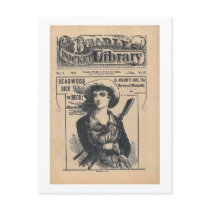 Calamity Jane - Western Dime - Vintage Post Cards