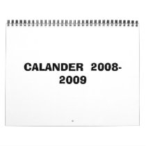 CALANDER  2008-2009 WALL CALENDARS