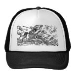"Calavera of Don Quixote" circa early 1900's Mesh Hats