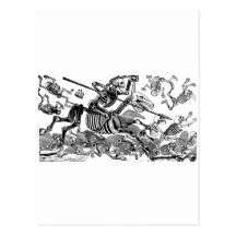 "Calavera of Don Quixote" circa early 1900's Post Cards