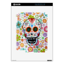Calavera White by Prisarts iPad 2 Skin