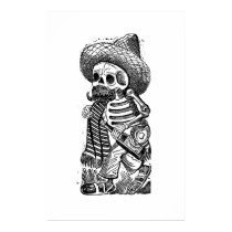 Calaveras From the Heap (José Guadalupe Posada) Print