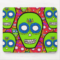 Calaveras Sugar Skulls mousepads