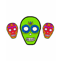Calaveras Sugar Skulls t-shirts by toxiferousdark Calaveras Sugar Skulls t-shirts