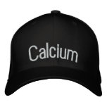 Calcium embroidered hats