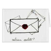 Calcium Oxalate card cards
