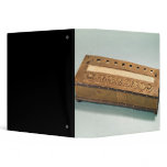 Calculating machine invented by Blaise Pascal Vinyl Binder