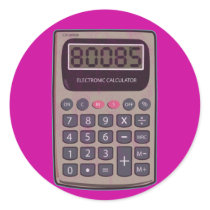 Calculator, 80085 stickers by jamierushad Calculator, 80085 stickers