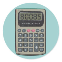 Calculator, 80085 stickers by jamierushad Calculator, 80085 stickers